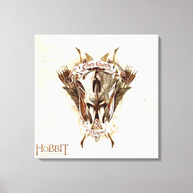 Elfenwächter der Waffen von Mirkwood Leinwanddruck (Vorderseite)