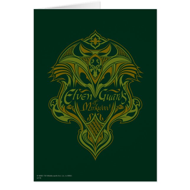 Elfenwächter des Mirkwood Shield Icon (Vorne)