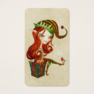 Elfie Elf Weihnachtsgeschenke Tags