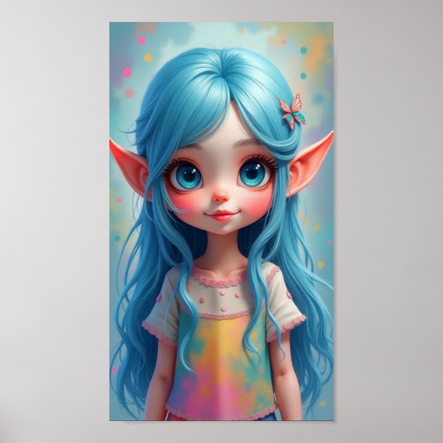 Elfie Poster (Vorne)