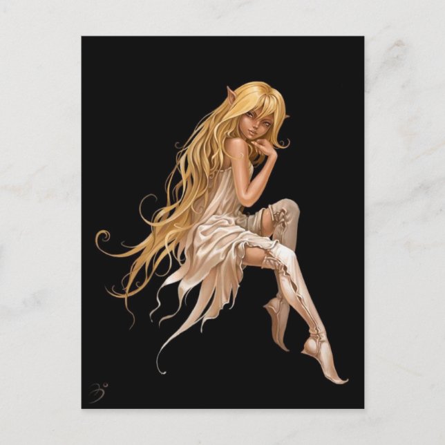 ELFINA THE ELF POSTKARTE (Vorderseite)