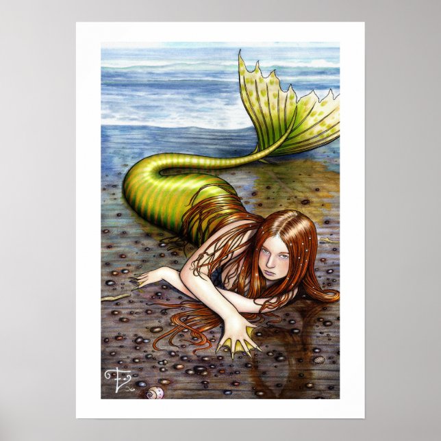 Elfland's Workshop Matte Poster (Vorne)