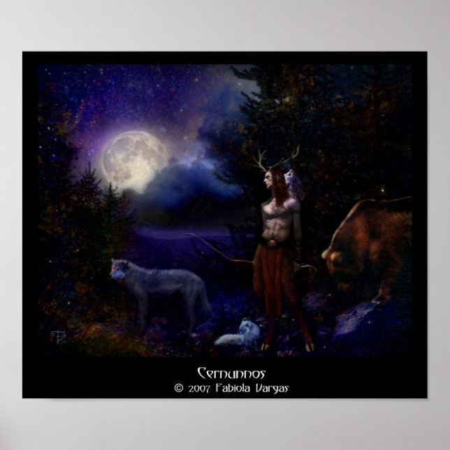 Elfland's Workshop Matte Print Poster (Vorne)