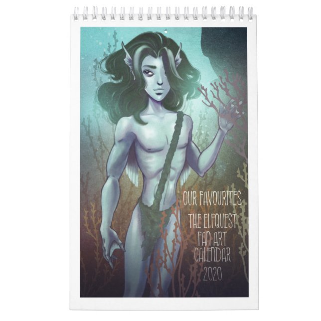 Elfquest 2020 Fan Art Calendar Kalender (Titelbild)