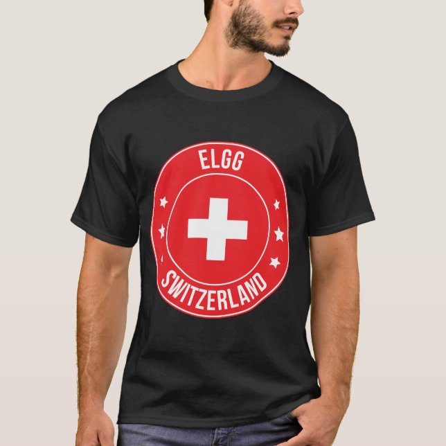 Elgg, Schweiz Stadt T-Shirt (Vorderseite)