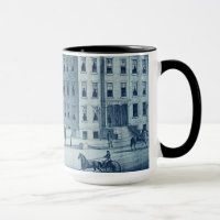 Elgin Illinois Waverly House Hotel 1871 Eisenbahn