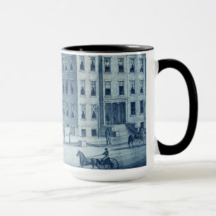 Elgin Illinois Waverly House Hotel 1871 Eisenbahn Tasse