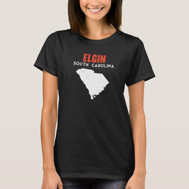 Elgin South Carolina USA State America Travel T-Shirt (Vorderseite)