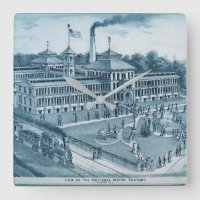 Elgin Uhr-Fabrik-Bild 1871 Elgin Illinois
