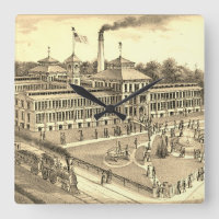Elgin Watch Factory 1871 Image Elgin Illinois
