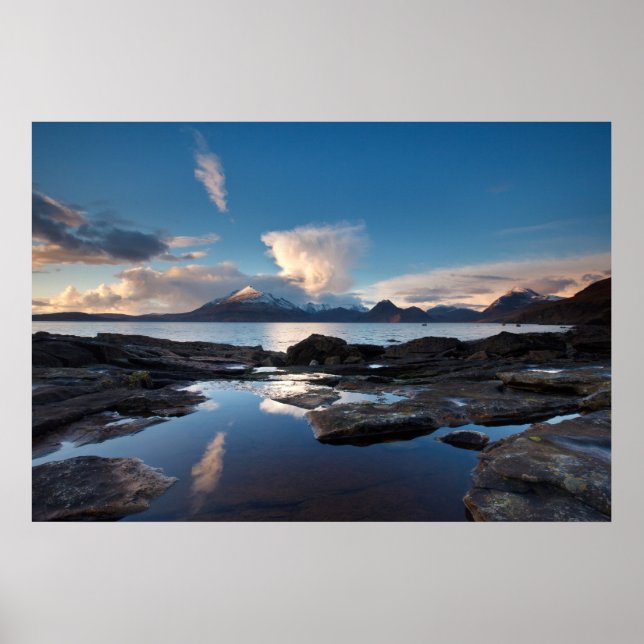 Elgol Cloud Poster (Vorne)