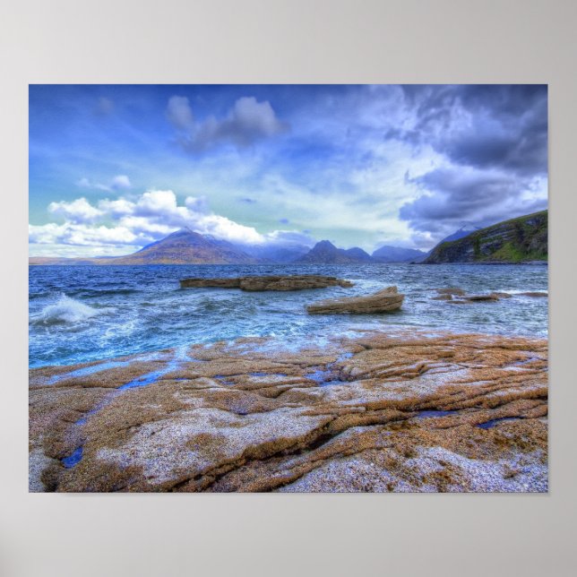 Elgol, Insel Skye Poster (Vorne)