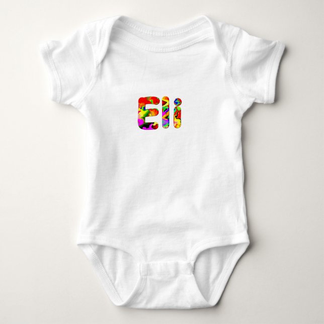 Eli Baby Strampler (Vorderseite)