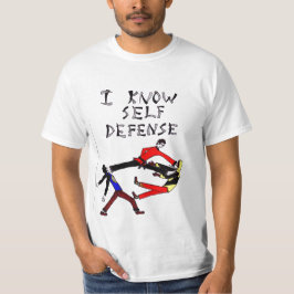 Eli Tennants ich kenne Selbstverteidigung T-Shirt