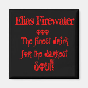Elias Firewater Magnet