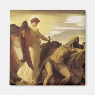 Elias in der Wildnis von Lord Frederic Leighton Magnet