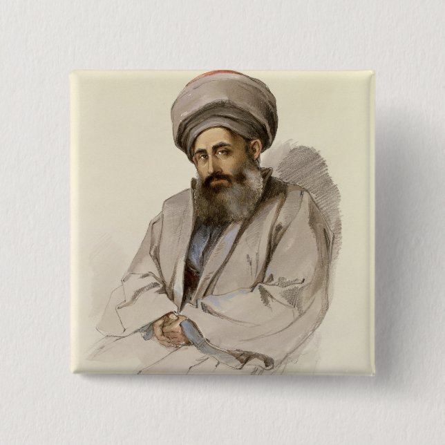 Elias - Jacobite Priester von Mesopotamien Button (Vorderseite)