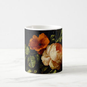 Elias van den Broeck, Stillleben mit Rose Kaffeetasse