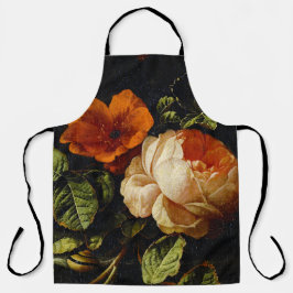 Elias van den Broeck, Stillleben mit Rose Schürze