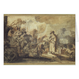 Eliezer und Rebecca am Brunnen