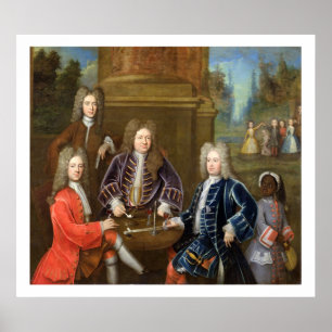 Elihu Yale (1648-1721) der zweite Herzog von Devon Poster