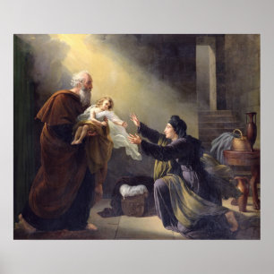 Elija, der den Sohn wiederbelebt Poster