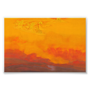 Elija, der Prophet von Nicholas Roerich Fotodruck