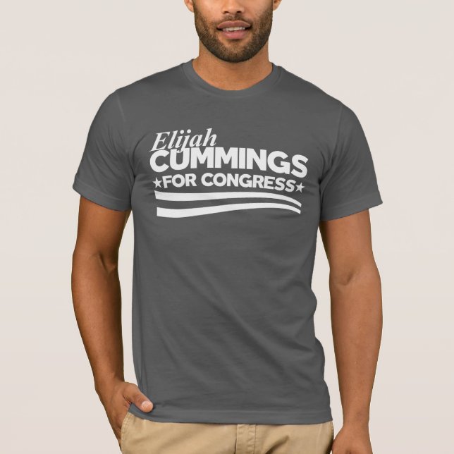ElijaCummings T-Shirt (Vorderseite)