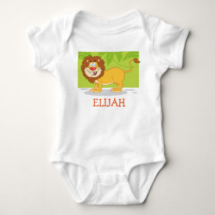 ELIJAH Baby-Jungen-Namen Bekleidungsgeschenk Baby Strampler
