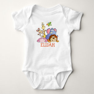 ELIJAH Baby-Jungen-Namensgeschenk Kleidung Baby Strampler