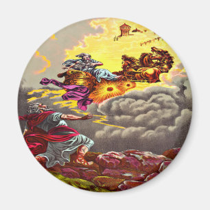 Elijah geht in das Himmelsmagnet Magnet