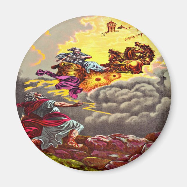 Elijah geht in das Himmelsmagnet Magnet (Vorne)