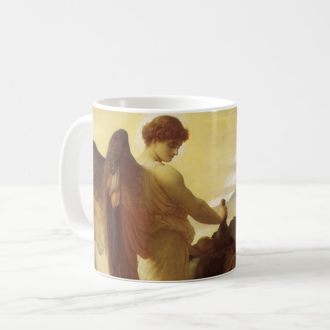 Elijah in Wilderness von Lord Frederic Leighton Tasse (Vorderseite Links)