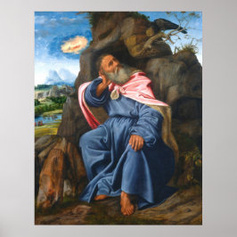 Elijah & Raven - Giovanni Savoldo Kunstgedicht Poster