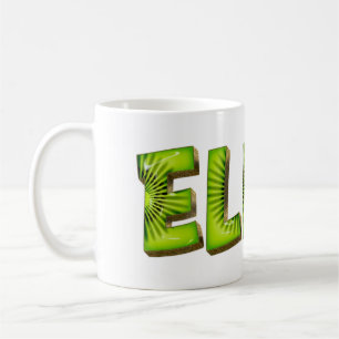 Elina Name Kiwi Style Tasse Teetasse Kaffeetasse