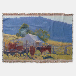 Elioth Gruner Milking Time Araluen Valley 1922 Decke