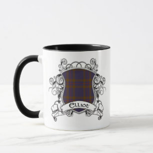 Eliottartan-Schild Tasse