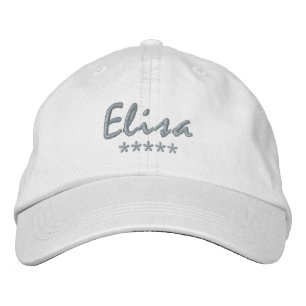 Elisa Name Bestickte Baseballkappe