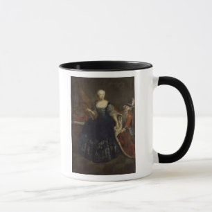 Elisabeth Christine von Braunschweig als Königin Tasse