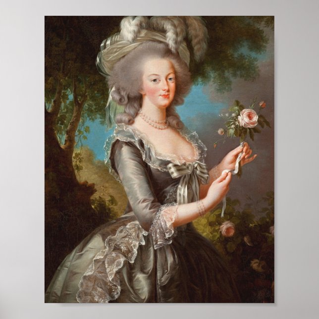 Elisabeth Louise Vigee - Lebrun - Marie Antoinette Poster (Vorne)