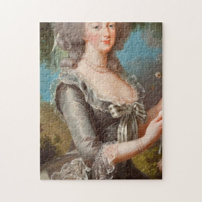 Elisabeth Louise Vigee - Lebrun - Marie Antoinette Puzzle (Vertikal)