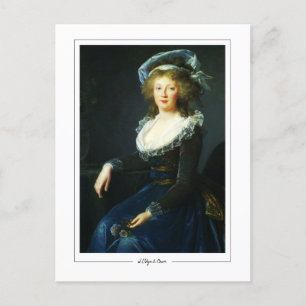 Élisabeth Vigée Le Brun #147 - Fine Art Postcard Postkarte