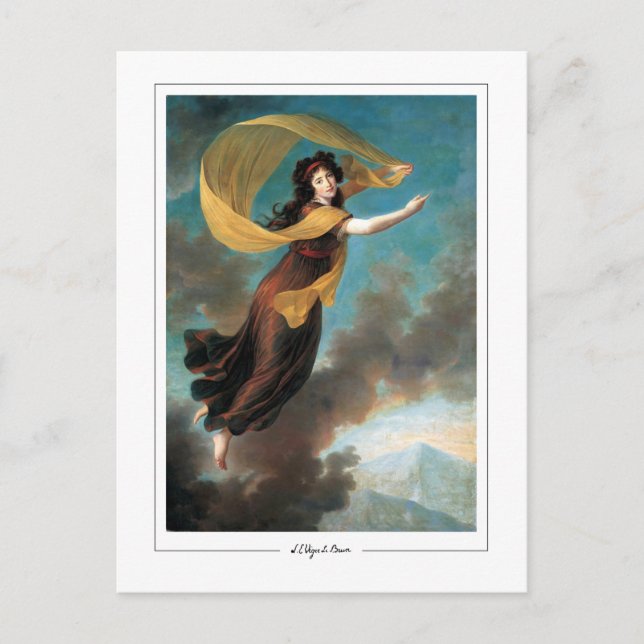 Élisabeth Vigée Le Brun #274 - Fine Art Postcard Postkarte (Vorderseite)