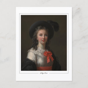 Élisabeth Vigée Le Brun #7 - Fine Art Postcard Postkarte