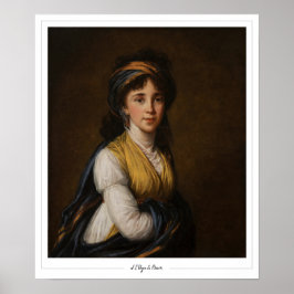 Élisabeth Vigée Le Brun Zedign Art Poster #1