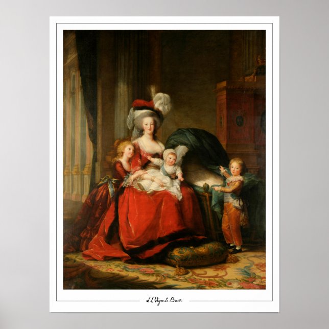 Élisabeth Vigée Le Brun Zedign Art Poster #12 (Vorne)