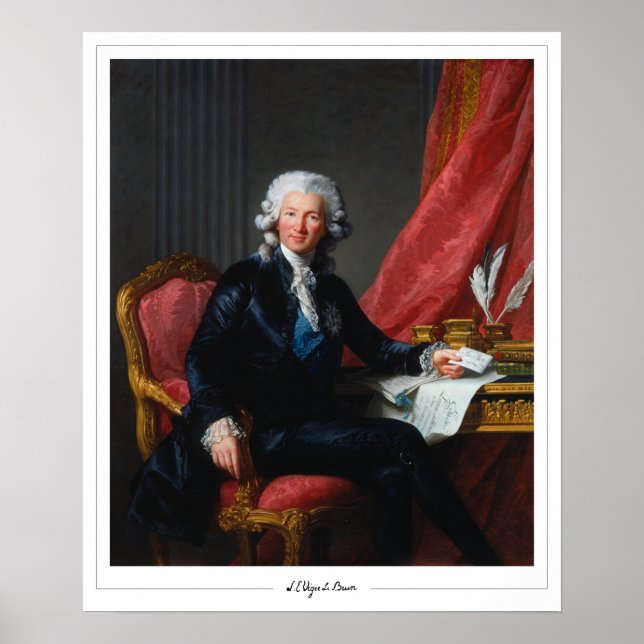 Élisabeth Vigée Le Brun Zedign Art Poster #3 (Vorne)