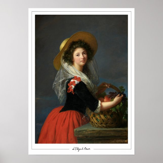 Élisabeth Vigée Le Brun Zedign Art Poster #5 (Vorne)