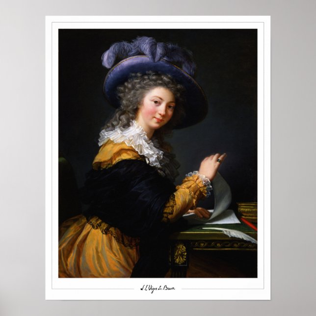 Élisabeth Vigée Le Brun Zedign Art Poster #8 (Vorne)