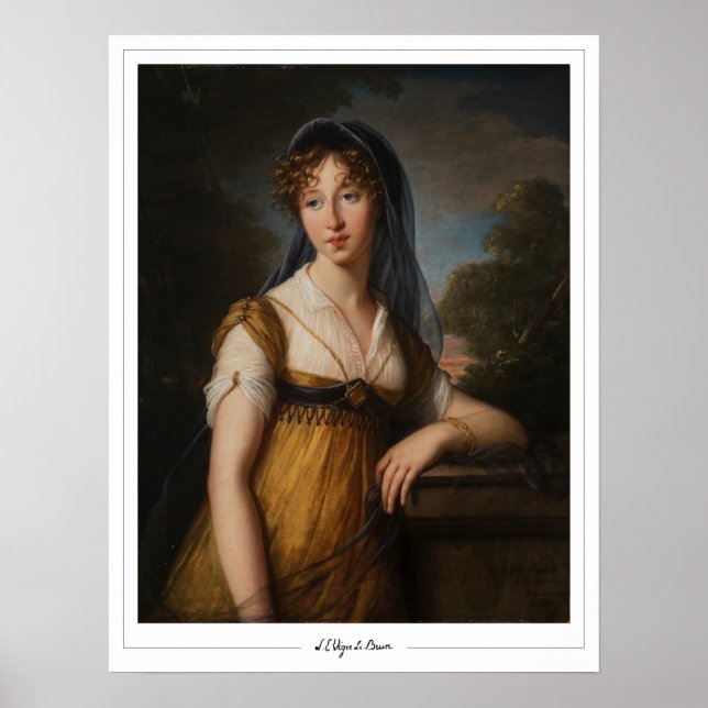 Élisabeth Vigée Le Brun Zedign Art Poster #9 (Vorne)